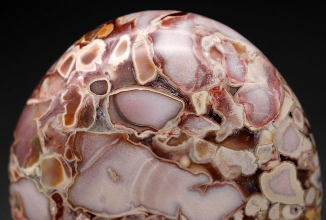 ホワイトスネーク！レアな配色、インテリアに溶け込む、人気鉱物、キングコブラジャスパー（Orbicular Jasper）（その7）