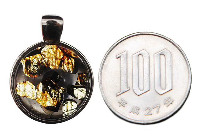 煌煌と輝くカンラン石にご注目！世界で最も美しい隕石と評される