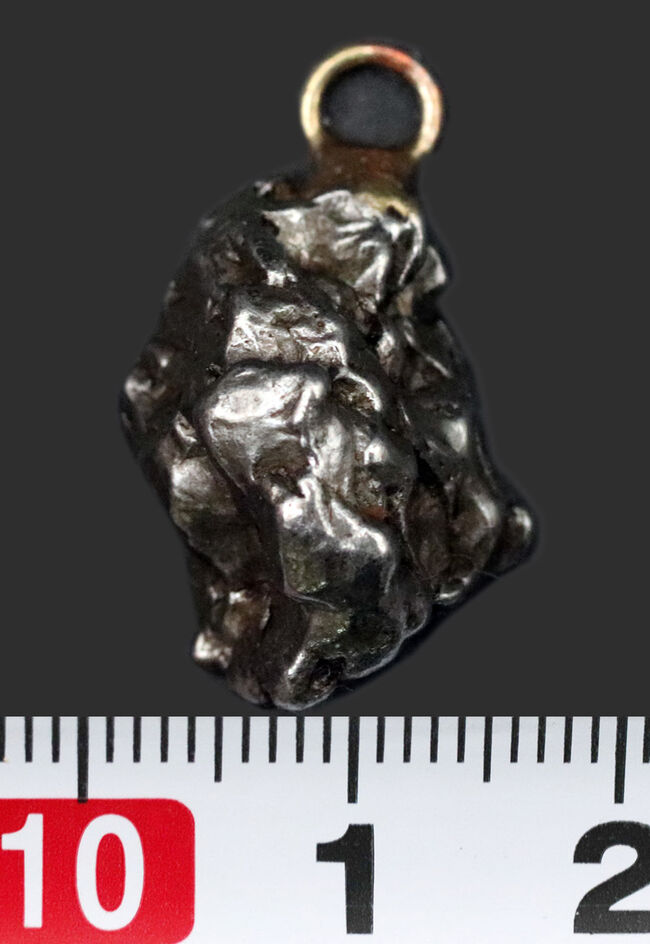あなたの胸元に隕石を！カンポ・デル・シエロ（Campo del Cielo）鉄隕石のペンダントトップ（シルバーチェーン、高級ジュエリーケース付き）（その5）