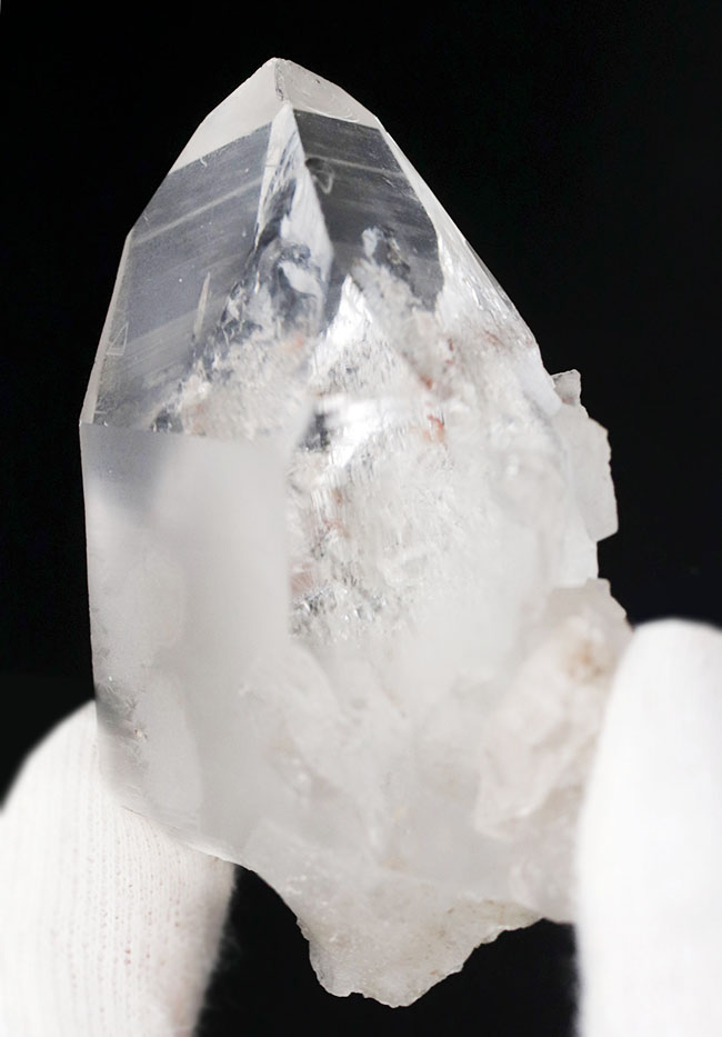 氷のような味わいが面白い！立派に成長したナチュラルな水晶（石英結晶・Quartz）（その2）