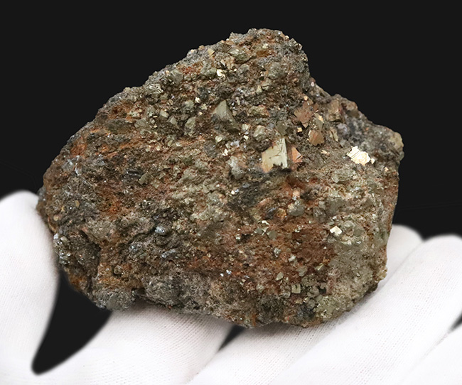 361グラム！岩手県仙人鉱山産の赤鉄鉱、ヘマタイト（Hematite）を含む鉱物標本（その3）