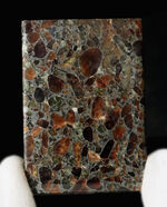 人気！世界で最も美しい隕石と評されることがある、石鉄隕石、パラサイト