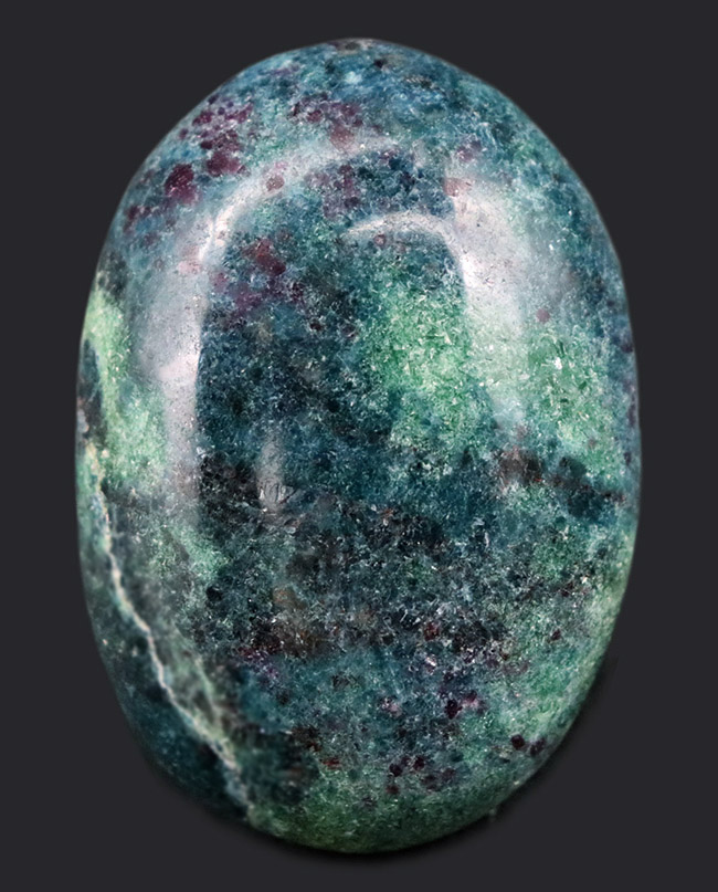 ベリーレア！天然ルビーが内包された青緑の藍晶石（らんしょうせき）、またの名をキャナイト（kyanite）（その1）
