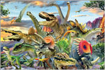 立体的！恐竜３Dジグソーパズル１５０ピース（本物化石１個つき、送料無料、ラッピング無料）