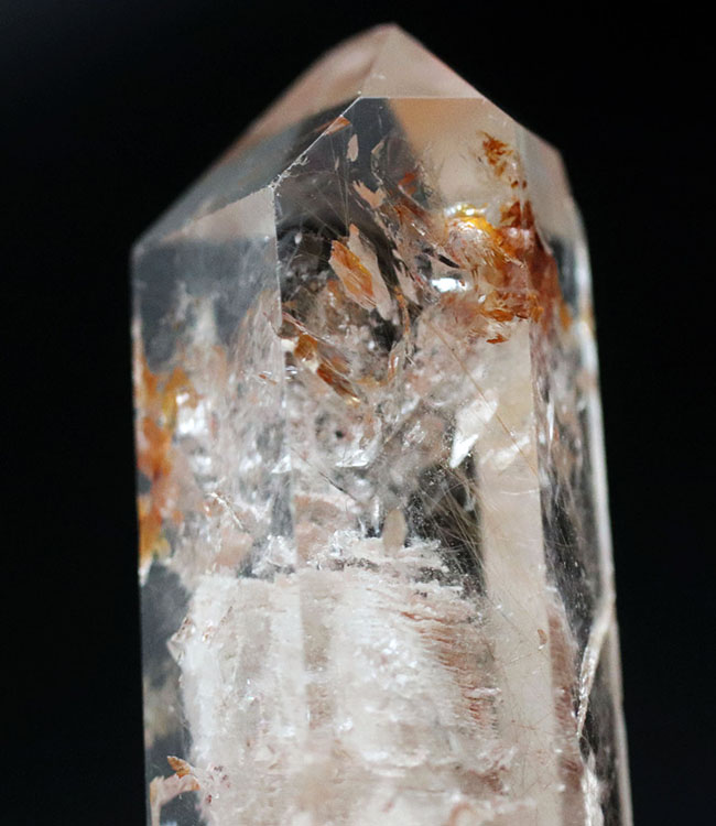 水晶in水晶!水晶のなかに別の水晶がある、面白い結晶(Garden Quartz)(その2)