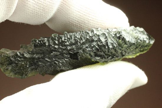 透明度高！！　隕石衝突によってつくられたチェコ産のインパクトグラス・モルダバイト(Moldavite) （その4）