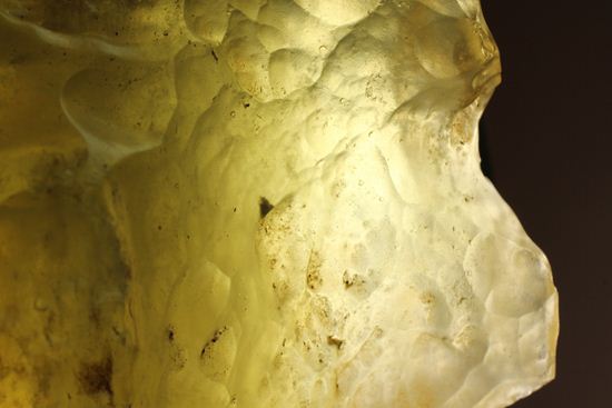 1932年に発見されたリビアの隕石　インパクトグラス(Impact glass) LIBYAN DESERT GLASS（その13）