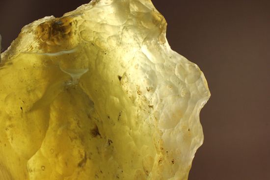 1932年に発見されたリビアの隕石 インパクトグラス(Impact glass) LIBYAN DESERT GLASS(その14)