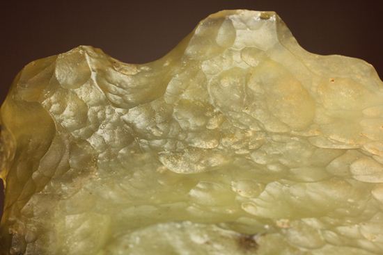 1932年に発見されたリビアの隕石 インパクトグラス(Impact glass) LIBYAN DESERT GLASS(その2)