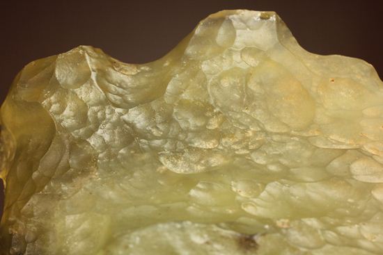 1932年に発見されたリビアの隕石　インパクトグラス(Impact glass) LIBYAN DESERT GLASS（その2）