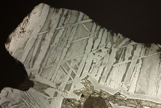 アメリカ合衆国、ニューメキシコサンタフェで見つかった幾何学模様隕石 GLORIETA MOUNTAIN（その3）