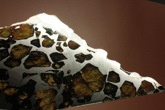 2009年に特別に切り出された、隕石ハンターロバート・ハーグコレクション品！世界で最も美しいと称される石鉄隕石（その10）