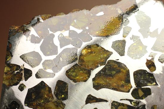 2009年に特別に切り出された、隕石ハンターロバート・ハーグコレクション品！世界で最も美しいと称される石鉄隕石（その4）
