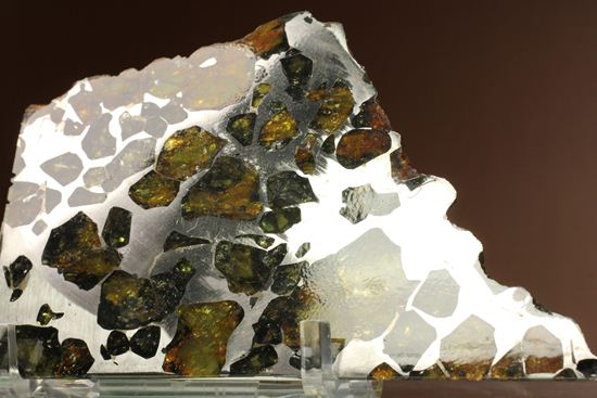 2009年に特別に切り出された、隕石ハンターロバート・ハーグコレクション品！世界で最も美しいと称される石鉄隕石（その5）