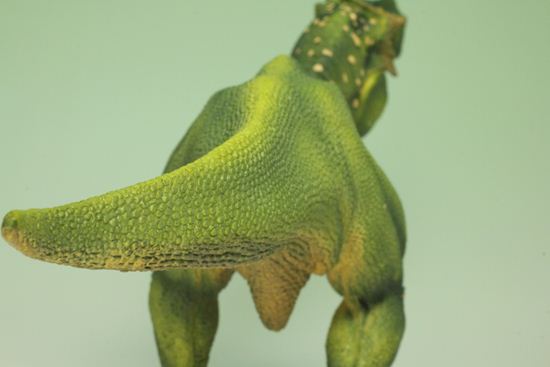 ティラノサウルス恐竜フィギュア（アゴ可動式）本物化石1個付き）（その11）