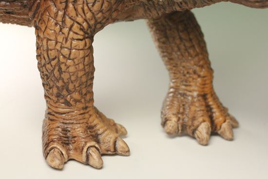 トリケラトプス恐竜フィギュア（本物化石1個付き）（その15）