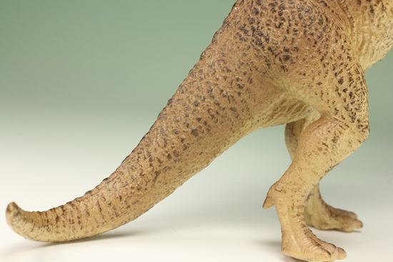 ティラノサウルスとトリケラトプス恐竜ミニフィギュア2体セット(本物化石1個つき)(その8)