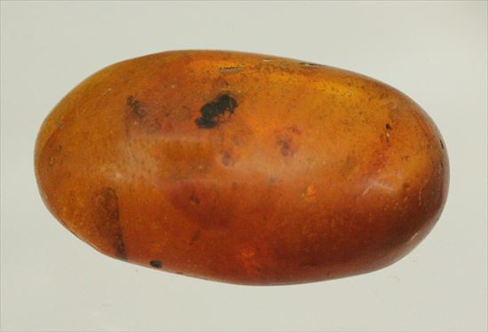 ドロップ飴にそっくりですが、琥珀です。ドミニカ産の虫入り琥珀(Amber)(その4)