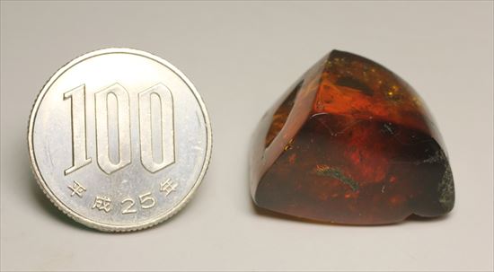 古代の空気が内包!大ぶりドミニカ産琥珀(Amber)(その8)
