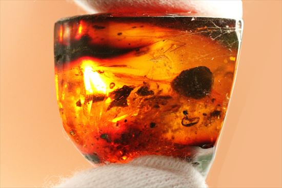 古代の空気が内包！大ぶりドミニカ産琥珀(Amber)（その9）