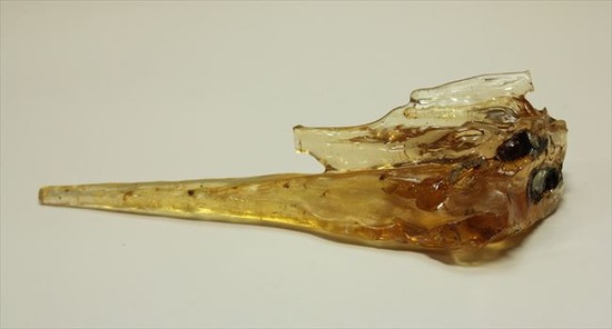 古代のカゲロウを内包した虫入りコーパル(Copal)(その5)