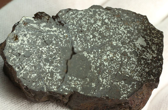 天体同士の衝突によって生まれた最も有名なメソシデライトの一つ「ヴァカ・ムエルタ隕石(Vaca Muerta) 」(その7)