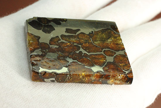 一度見たら心を奪われる、最も希少な石鉄隕石の一つ、隕石イミラック（チリアタカマ砂漠隕石）（その15）