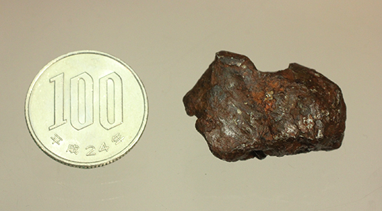 1947年にロシアに落下。鉄隕石シホテアリン（Sikhote-Alin）（その10）