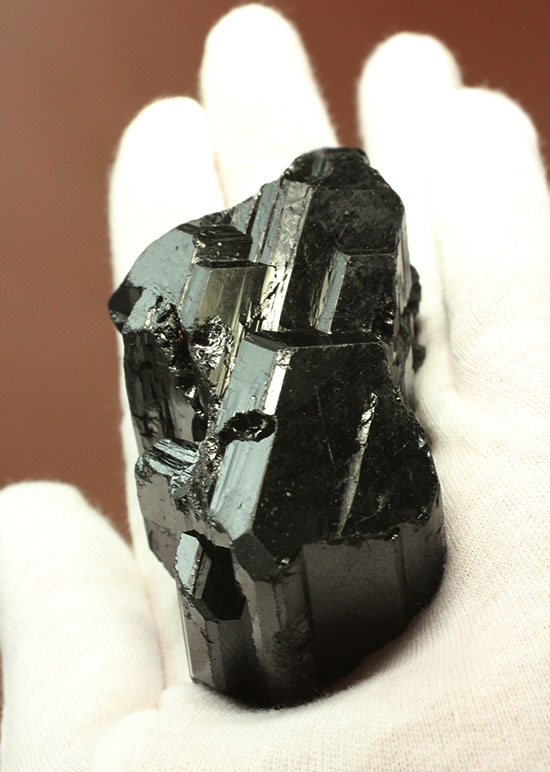 美しい柱状の結晶構造！ブラックトルマリン原石(Black Tourmalin)（その1）