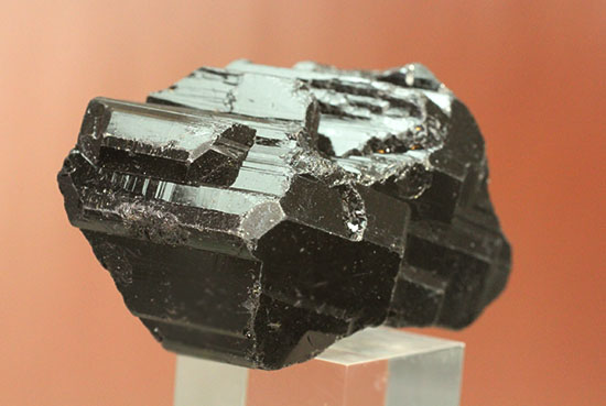 美しい柱状の結晶構造！ブラックトルマリン原石(Black Tourmalin)（その19）