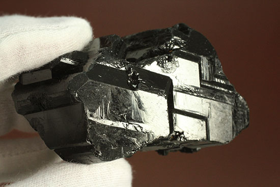 美しい柱状の結晶構造！ブラックトルマリン原石(Black Tourmalin)（その4）