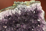１.５キロオーバー！紫水晶ことアメシストの原石、キラキラ輝く迫力標本(Amethyst)