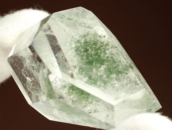 緑泥石を内包した水晶。透明度高い！（その8）