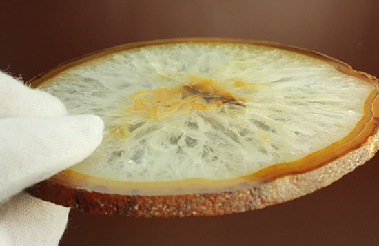 透明度高し!透き通るメノウ大判標本(Agate)(その16)