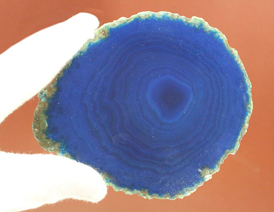 鉱物を気軽に楽しみたい方へ、ブルーメノウのグラデーション標本(Agate)（その7）