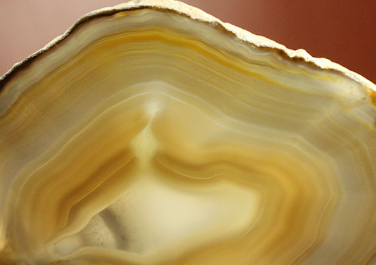 光にかざすと色調が変わる、鉱物メノウの大判標本(Agate)(その15)