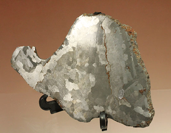鉄隕石カンポ・デル・シエロのスライス標本(144g)（その11）