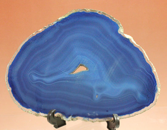 青にもいろんな青がある！鉱物ブルーメノウのグラデーション標本(Agate)（その3）