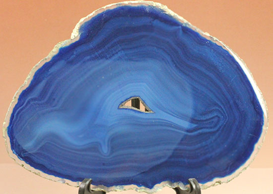 青にもいろんな青がある！鉱物ブルーメノウのグラデーション標本(Agate)（その6）