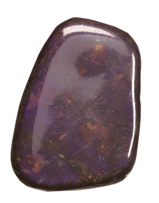 上品な紫色!カナダアルバータ州産アンモライト(Ammolite)(その2)