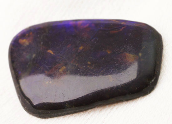上品な紫色!カナダアルバータ州産アンモライト(Ammolite)(その8)