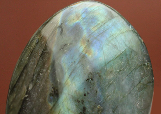 希少色、紫色を堪能できる、大きな鉱物ラブラドライト(Labradorite)（その10）