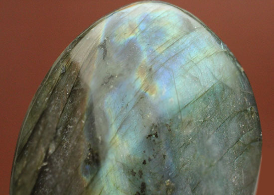 希少色、紫色を堪能できる、大きな鉱物ラブラドライト(Labradorite)(その10)