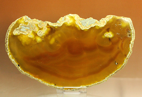 透明感が凄まじい！鉱物メノウ大判スライス(agate)（その9）