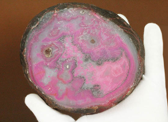 中の結晶がキラキラ!650グラムの鉱物メノウ標本をサービスプライスで。(Agate)(その9)