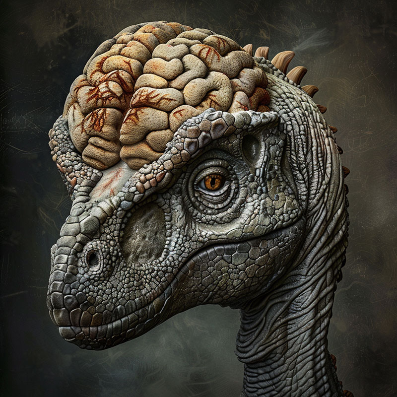 恐竜の脳の大きさ