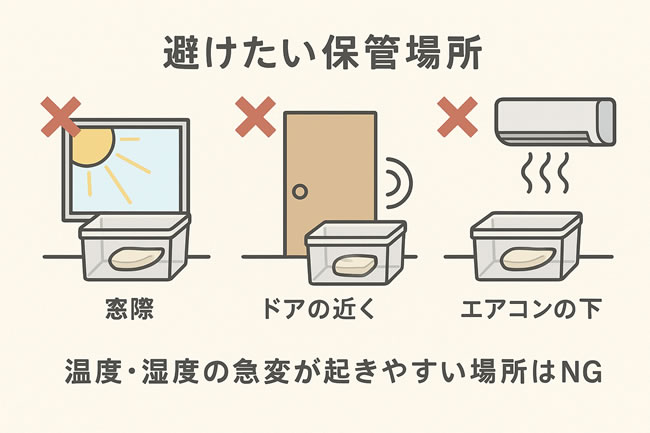 化石にとってよくないコンディションとは