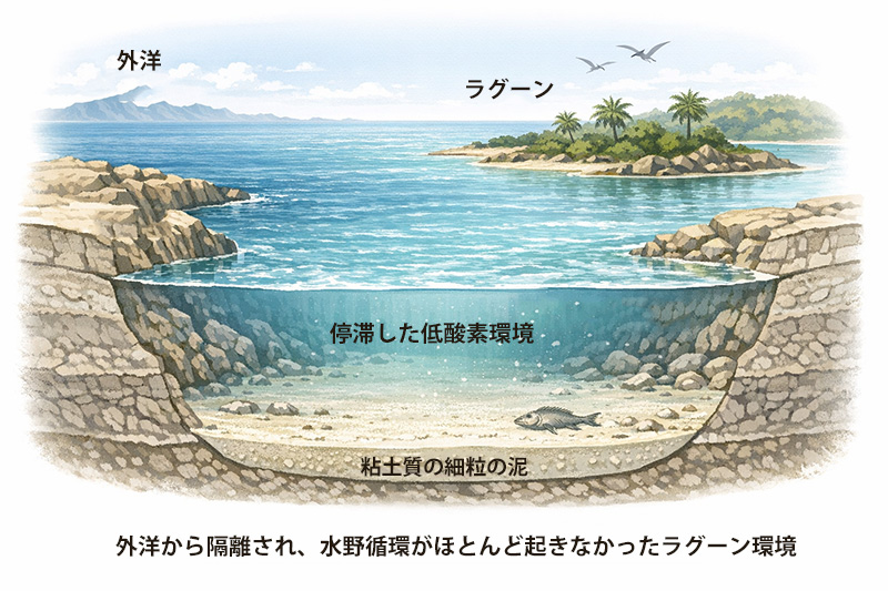 ゾルンホーフェンのラグーン環境復元図